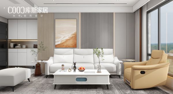 【空間靈感】106㎡現(xiàn)代奶油風(fēng)的家，感受微醺的浪漫
